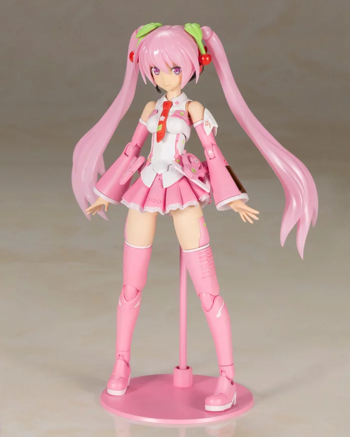 KOTOBUKIYA Frame Music Girl Sakura Miku, 3 KOTOBUKIYA Frame Music Girl Sakura Miku,