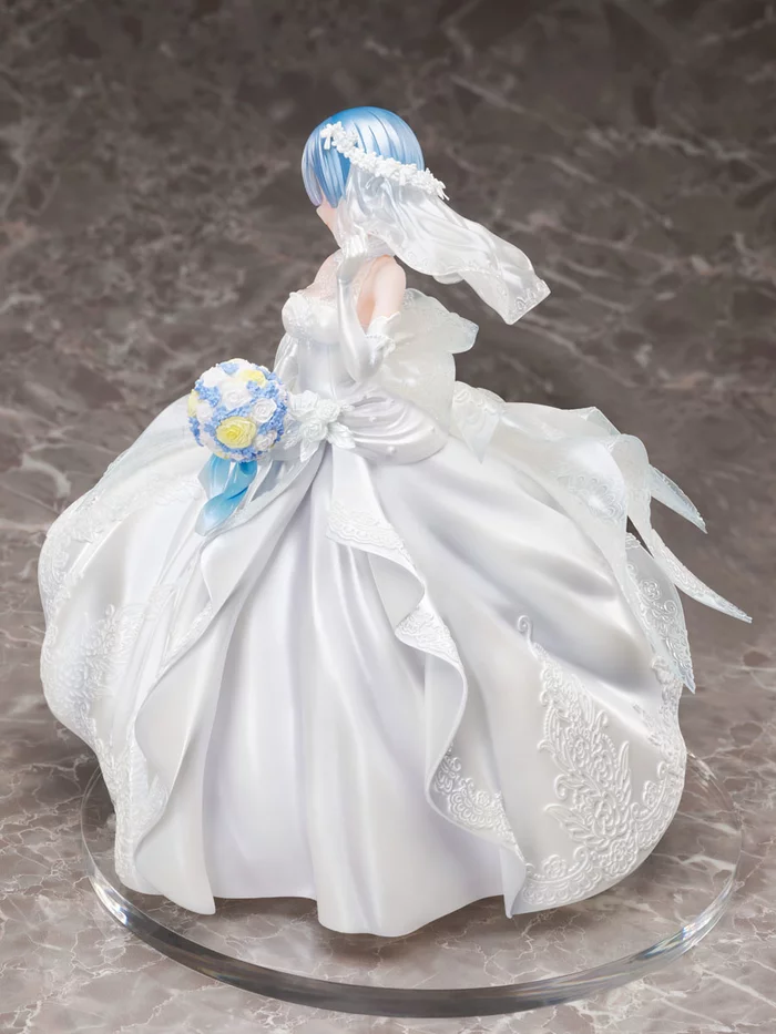 Re:Zero -Starting Life In Another World- Rem: Wedding Dress 1/7 Scale Figure, 8 Re:Zero -Starting Life In Another World- Rem: Wedding Dress 1/7 Scale Figure, - Image 6
