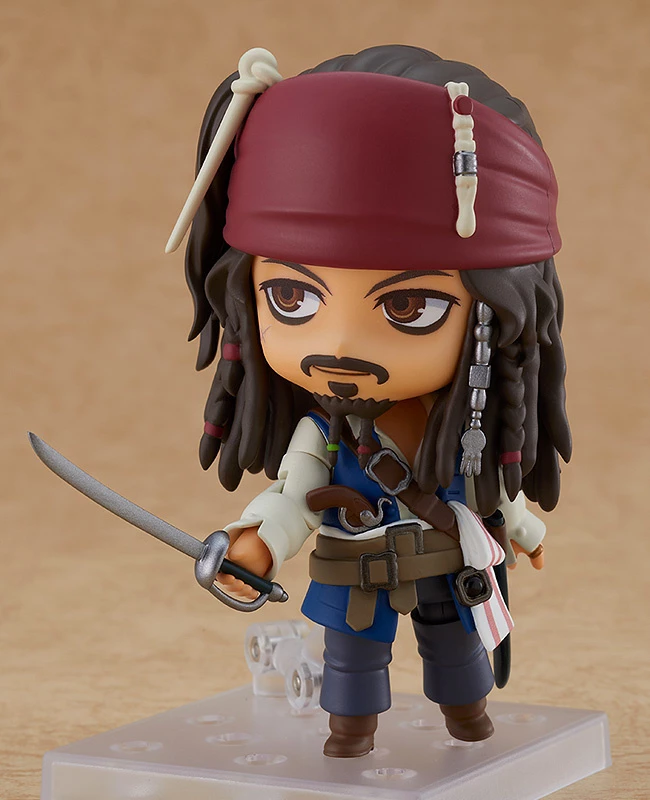 Good Smile Company Nendoroid Pirates Of The Caribbean: On Stranger Tides Jack Sparrow, 6 Good Smile Company Nendoroid Pirates Of The Caribbean: On Stranger Tides Jack Sparrow, - Image 4