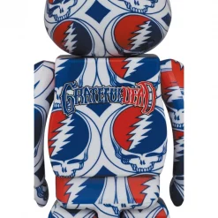 MEDICOM TOY BE@RBRICK Grateful Dead Steal Your Face 100％ & 400％, -Figures & Dolls Sales 12060b4f4faf42688d8eea2fcb108e6e.jpg