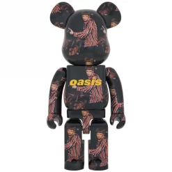 MEDICOM TOY BE@RBRICK Oasis Knebworth 1996 Noel Gallagher 1000%,