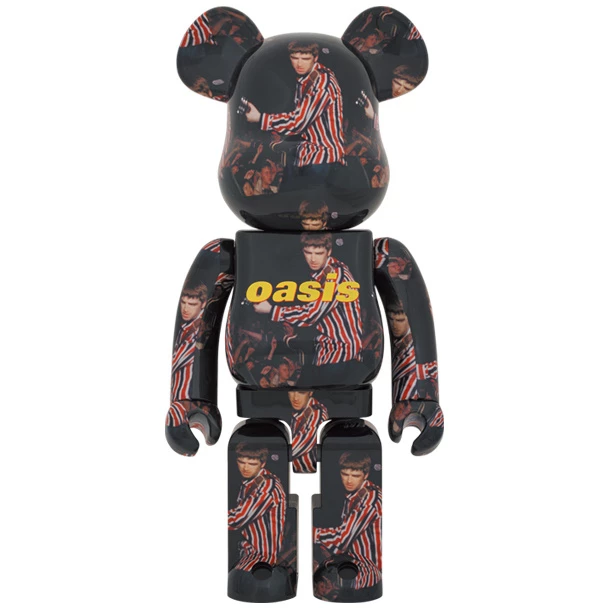 MEDICOM TOY BE@RBRICK Oasis Knebworth 1996 Noel Gallagher 1000%, 3 MEDICOM TOY BE@RBRICK Oasis Knebworth 1996 Noel Gallagher 1000%,