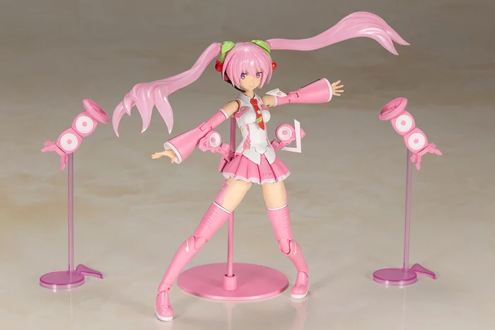 KOTOBUKIYA Frame Music Girl Sakura Miku, 7 KOTOBUKIYA Frame Music Girl Sakura Miku, - Image 5