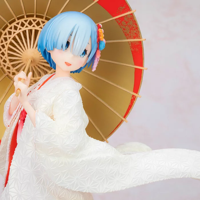 Re:Zero -Starting Life In Another World- Rem: White Kimono Ver. 1/7 Scale Figure (Re-run), 6 Re:Zero -Starting Life In Another World- Rem: White Kimono Ver. 1/7 Scale Figure (Re-run), - Image 4