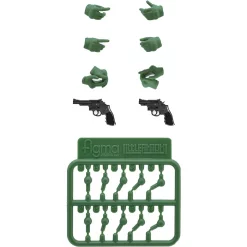 MAX FACTORY LAOP07: Figma Tactical Gloves 2 - Revolver Set (Green),