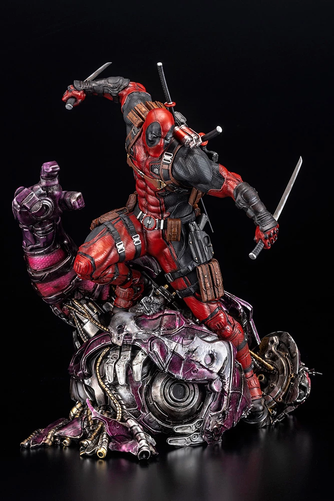 KOTOBUKIYA Marvel Universe Deadpool Fine Art Statue Signature Series -Featuring The Kucharek Brothers-, 16 KOTOBUKIYA Marvel Universe Deadpool Fine Art Statue Signature Series -Featuring The Kucharek Brothers-, - Image 14