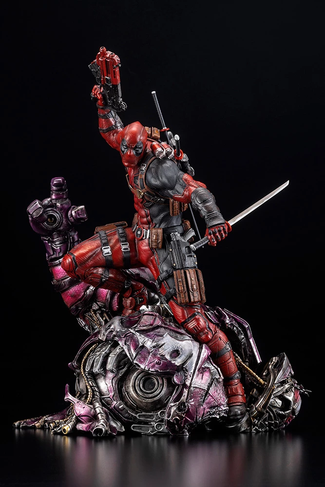 KOTOBUKIYA Marvel Universe Deadpool Fine Art Statue Signature Series -Featuring The Kucharek Brothers-, 4 KOTOBUKIYA Marvel Universe Deadpool Fine Art Statue Signature Series -Featuring The Kucharek Brothers-, - Image 2