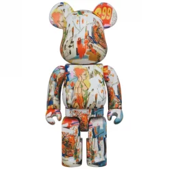 MEDICOM TOY BE@RBRICK Andy Warhol X Jean-Michel Basquiat Vol. 4 1000%,