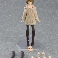 Figma Female Body (Chiaki) W/ Off-the-Shoulder Sweater Dress, -Figures & Dolls Sales 40f51b0f89224f019fe0cd22dde7eccf.jpg