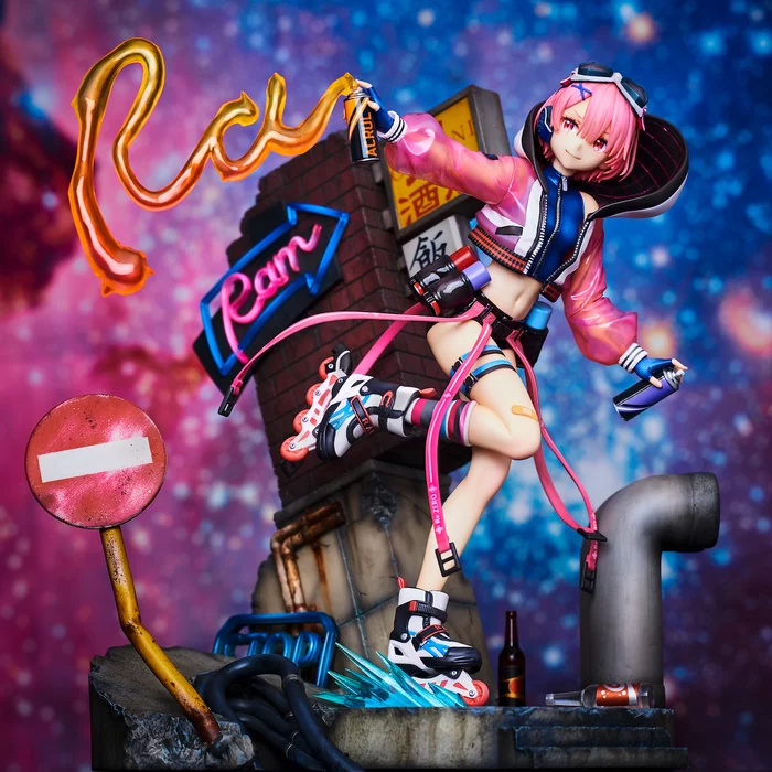 Re:Zero -Starting Life In Another World- Ram: Neon City Ver. 1/7 Scale Figure, 22 Re:Zero -Starting Life In Another World- Ram: Neon City Ver. 1/7 Scale Figure, - Image 20