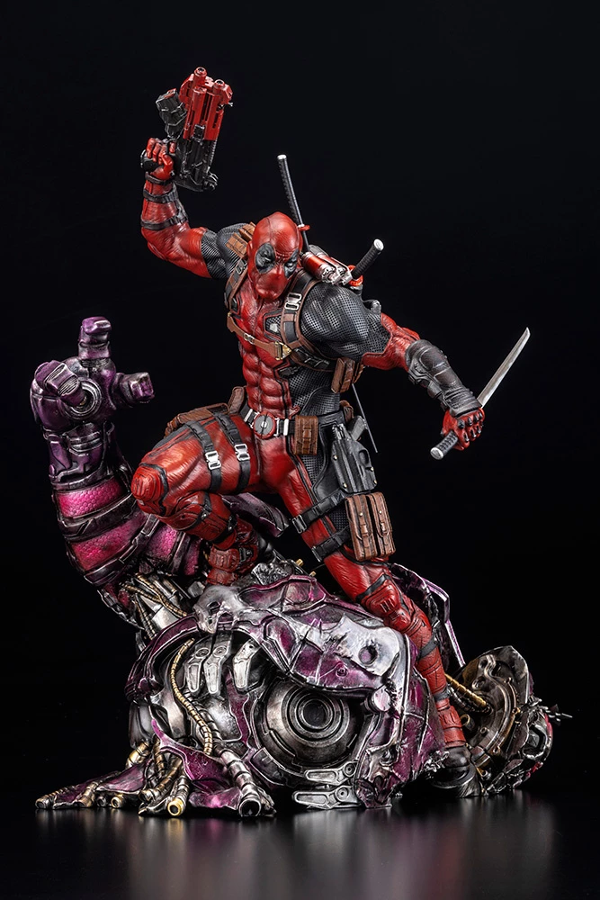 KOTOBUKIYA Marvel Universe Deadpool Fine Art Statue Signature Series -Featuring The Kucharek Brothers-, 11 KOTOBUKIYA Marvel Universe Deadpool Fine Art Statue Signature Series -Featuring The Kucharek Brothers-, - Image 9