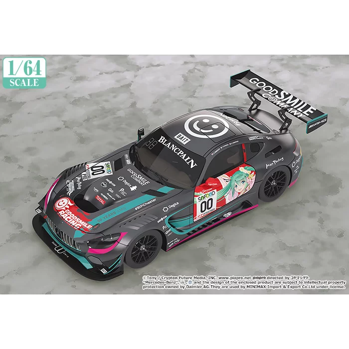 Good Smile Racing 1/64 Scale Good Smile Hatsune Miku AMG 2017 SPA 24 Hours Finals Ver., 3 Good Smile Racing 1/64 Scale Good Smile Hatsune Miku AMG 2017 SPA 24 Hours Finals Ver.,