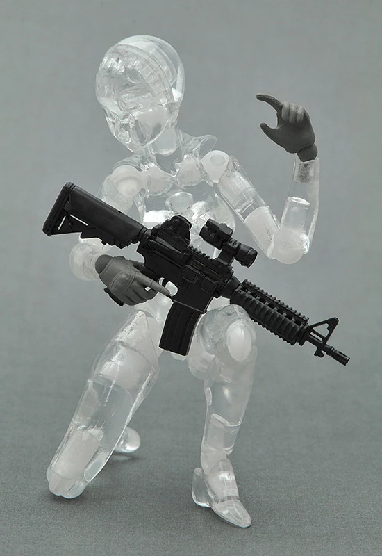 TOMYTEC Little Armory-OP5: Figma Tactical Gloves (Mas Grey), 11 TOMYTEC Little Armory-OP5: Figma Tactical Gloves (Mas Grey), - Image 9