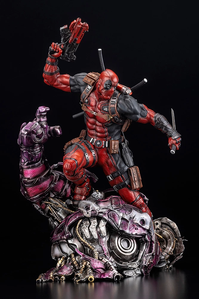 KOTOBUKIYA Marvel Universe Deadpool Fine Art Statue Signature Series -Featuring The Kucharek Brothers-, 10 KOTOBUKIYA Marvel Universe Deadpool Fine Art Statue Signature Series -Featuring The Kucharek Brothers-, - Image 8