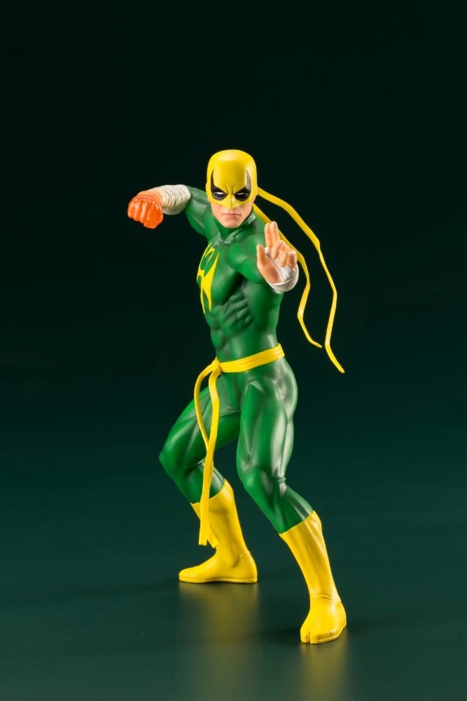 KOTOBUKIYA ArtFX+ The Defenders Iron Fist, 3 KOTOBUKIYA ArtFX+ The Defenders Iron Fist,
