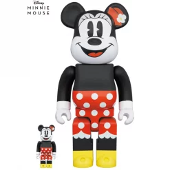 MEDICOM TOY BE@RBRICK Minnie Mouse 100% & 400%,