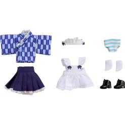 Nendoroid Doll: Outfit Set (Japanese-Style Maid - Blue),
