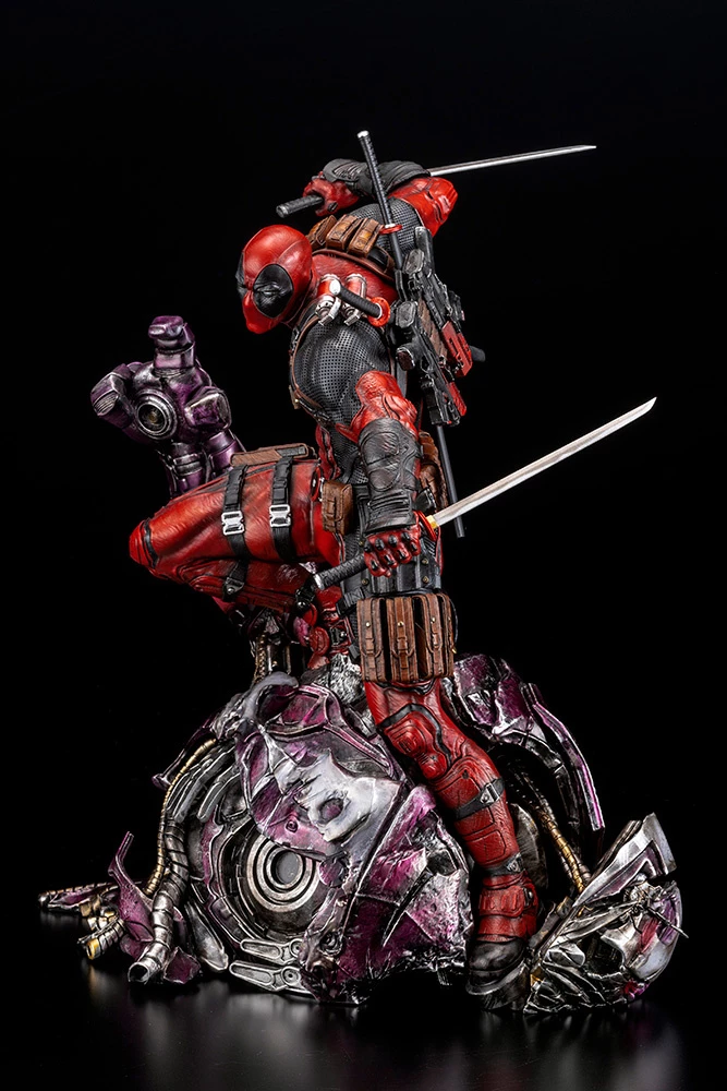 KOTOBUKIYA Marvel Universe Deadpool Fine Art Statue Signature Series -Featuring The Kucharek Brothers-, 17 KOTOBUKIYA Marvel Universe Deadpool Fine Art Statue Signature Series -Featuring The Kucharek Brothers-, - Image 15