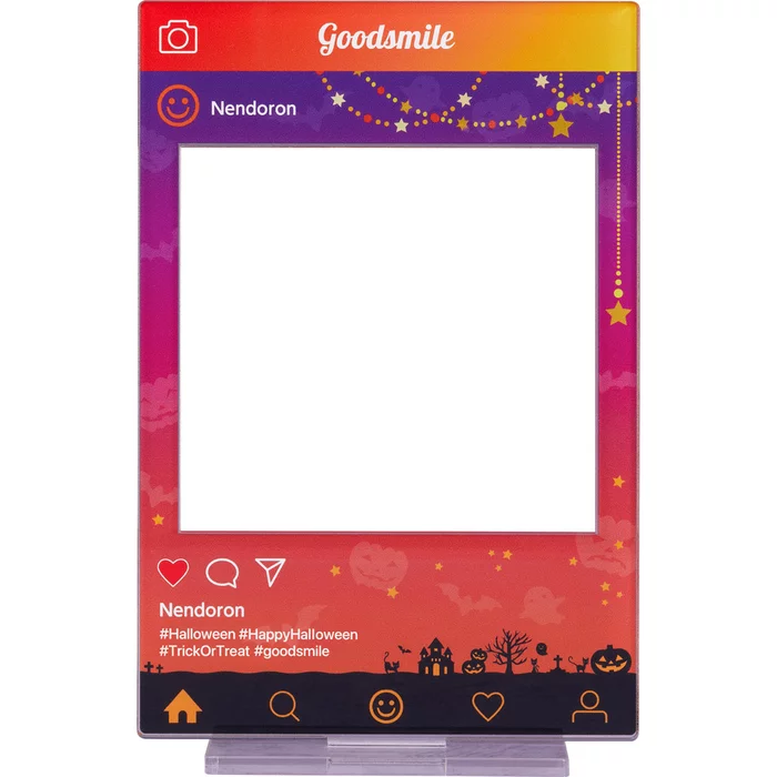 Good Smile Company Nendoroid More Acrylic Frame Stand: Halloween, 3 Good Smile Company Nendoroid More Acrylic Frame Stand: Halloween,