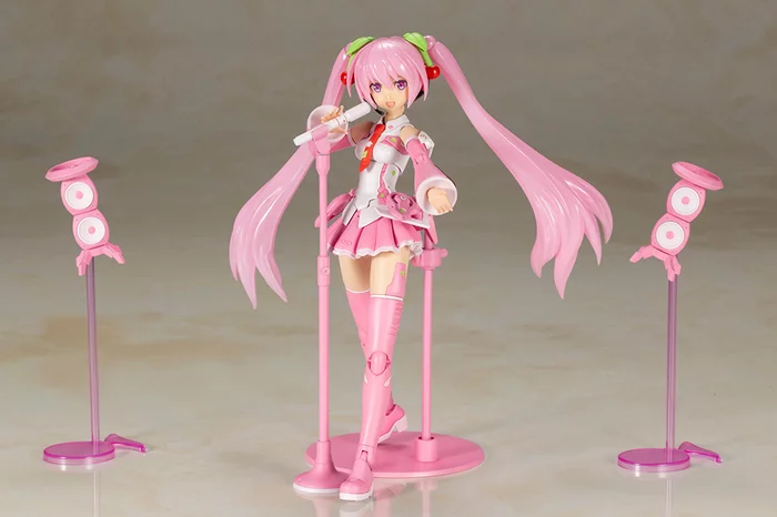 KOTOBUKIYA Frame Music Girl Sakura Miku, 6 KOTOBUKIYA Frame Music Girl Sakura Miku, - Image 4