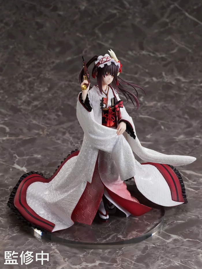 Date A Live IV Kurumi Tokisaki: White Kimono Ver. 1/7 Scale Figure, 5 Date A Live IV Kurumi Tokisaki: White Kimono Ver. 1/7 Scale Figure, - Image 3