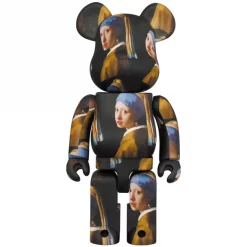 MEDICOM TOY BE@RBRICK Johannes Vermeer Girl With A Pearl Earring 100％ & 400％, -Figures & Dolls Sales 9721612815c24c3997aaf74be6c6b964.jpg
