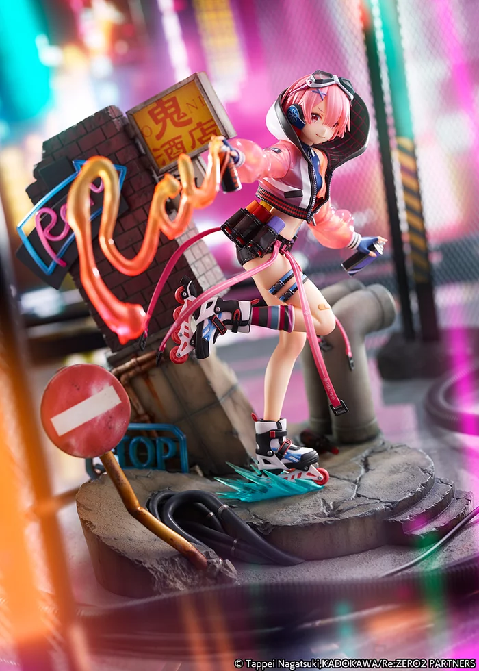 Re:Zero -Starting Life In Another World- Ram: Neon City Ver. 1/7 Scale Figure, 15 Re:Zero -Starting Life In Another World- Ram: Neon City Ver. 1/7 Scale Figure, - Image 13