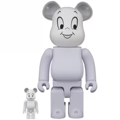 MEDICOM TOY BE@RBRICK Casper 100% & 400%,