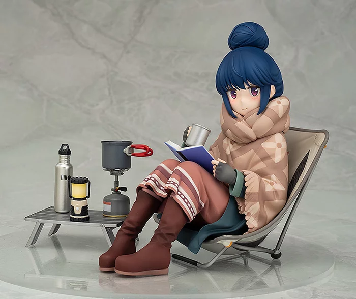 Wing Laid-Back Camp Rin Shima 1/7 Scale Figure (Re-run), 4 Wing Laid-Back Camp Rin Shima 1/7 Scale Figure (Re-run), - Image 2