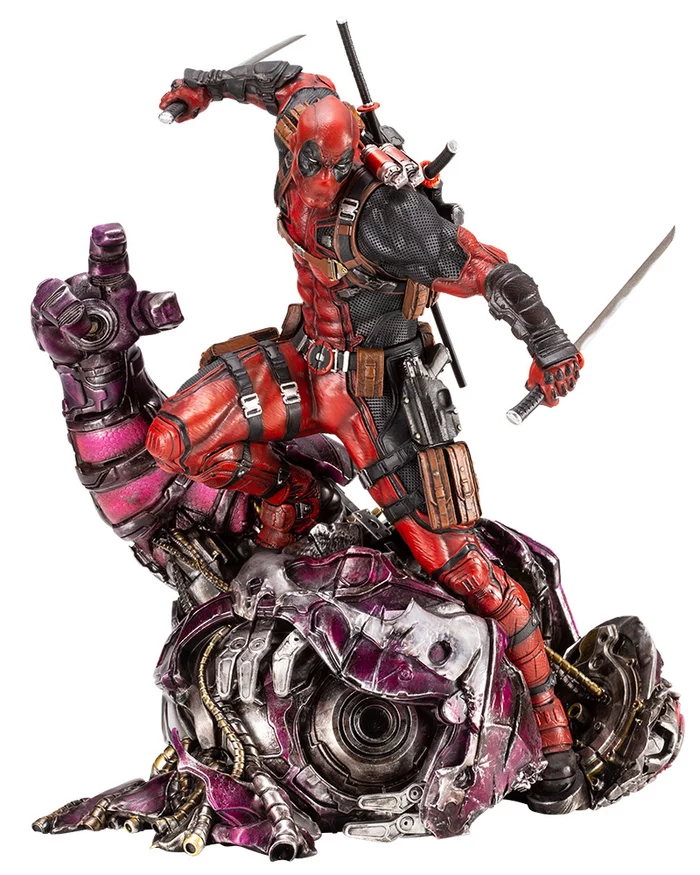 KOTOBUKIYA Marvel Universe Deadpool Fine Art Statue Signature Series -Featuring The Kucharek Brothers-, 26 KOTOBUKIYA Marvel Universe Deadpool Fine Art Statue Signature Series -Featuring The Kucharek Brothers-, - Image 24