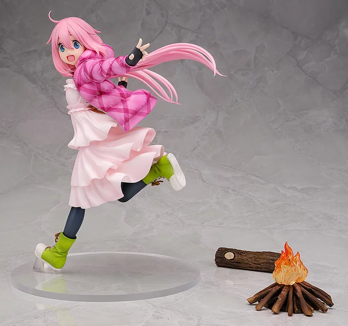 Wing Laid-Back Camp Nadeshiko Kagamihara 1/7 Scale Figure, 3 Wing Laid-Back Camp Nadeshiko Kagamihara 1/7 Scale Figure,