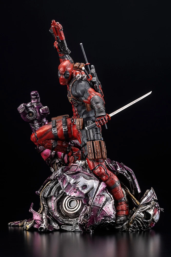 KOTOBUKIYA Marvel Universe Deadpool Fine Art Statue Signature Series -Featuring The Kucharek Brothers-, 5 KOTOBUKIYA Marvel Universe Deadpool Fine Art Statue Signature Series -Featuring The Kucharek Brothers-, - Image 3