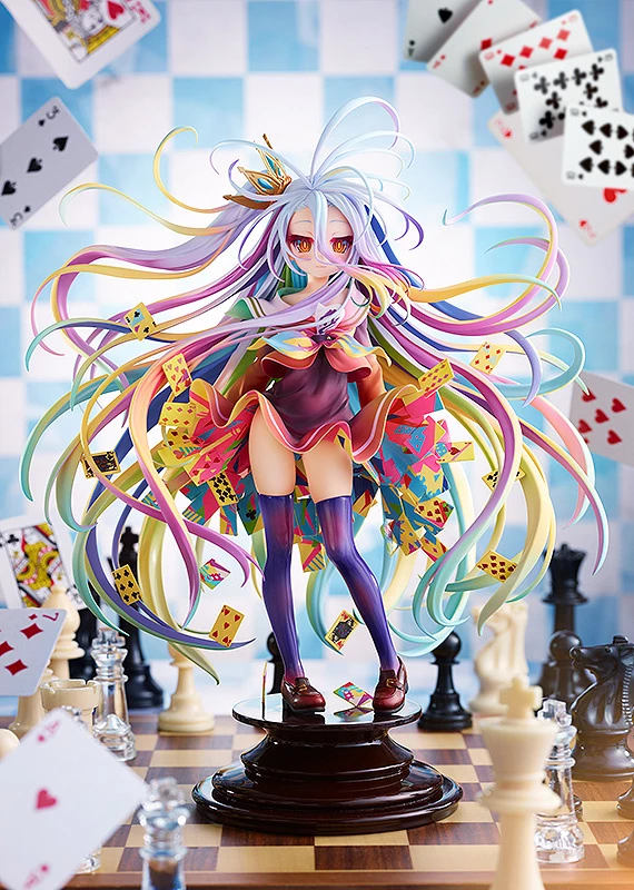 No Game No Life Shiro -Yuu Kamiya Art Works- 1/7 Scale Figure, 3 No Game No Life Shiro -Yuu Kamiya Art Works- 1/7 Scale Figure,