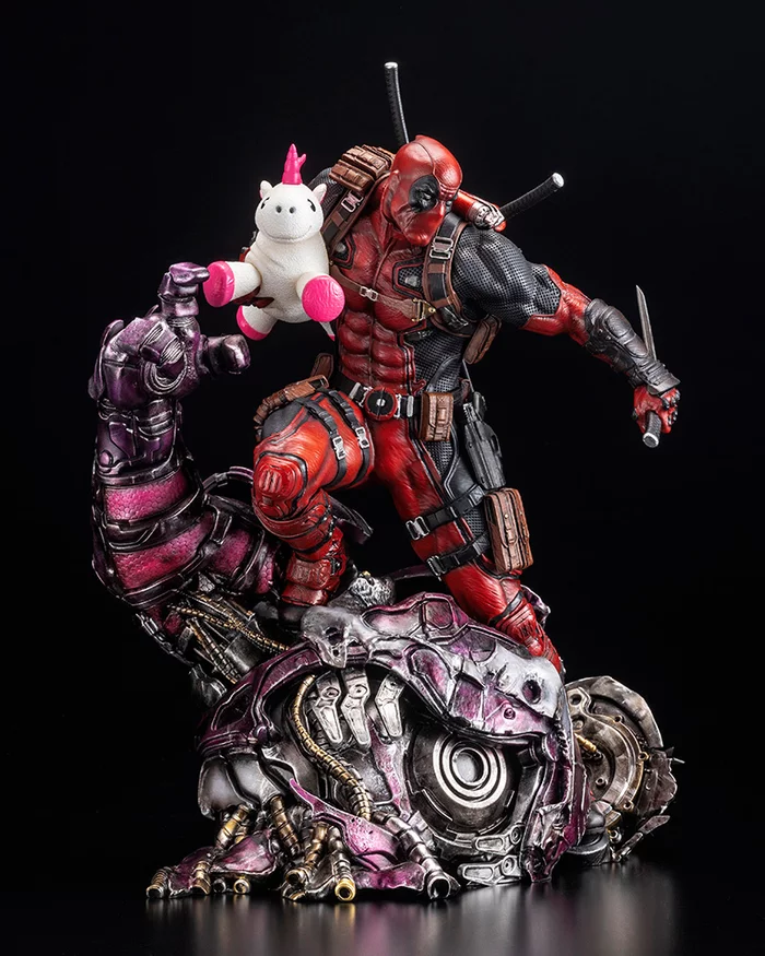 KOTOBUKIYA Marvel Universe Deadpool Fine Art Statue Signature Series -Featuring The Kucharek Brothers-, 14 KOTOBUKIYA Marvel Universe Deadpool Fine Art Statue Signature Series -Featuring The Kucharek Brothers-, - Image 12