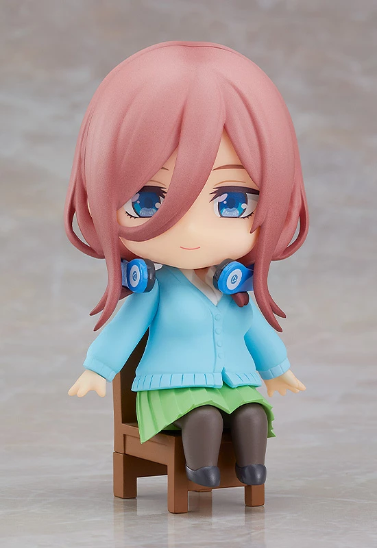 Nendoroid Swacchao! The Quintessential Quintuplets The Movie Miku Nakano, 3 Nendoroid Swacchao! The Quintessential Quintuplets The Movie Miku Nakano,