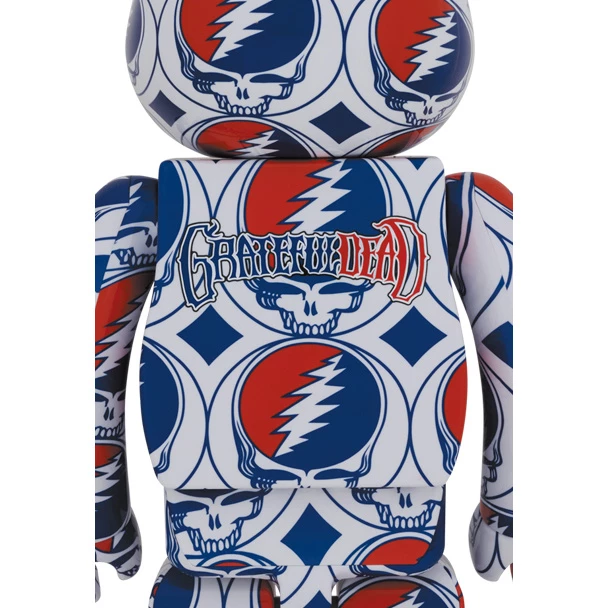 MEDICOM TOY BE@RBRICK Grateful Dead Steal Your Face 1000%, 4 MEDICOM TOY BE@RBRICK Grateful Dead Steal Your Face 1000%, - Image 2