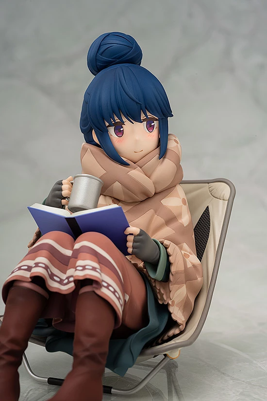 Wing Laid-Back Camp Rin Shima 1/7 Scale Figure (Re-run), 3 Wing Laid-Back Camp Rin Shima 1/7 Scale Figure (Re-run),