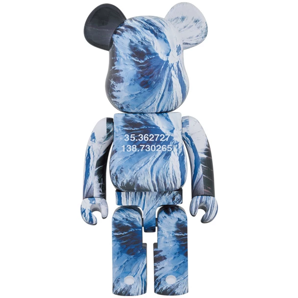 MEDICOM TOY BE@RBRICK Benjamin Grant "Overview" Fuji 1000%, 3 MEDICOM TOY BE@RBRICK Benjamin Grant "Overview" Fuji 1000%,