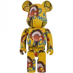 MEDICOM TOY BE@RBRICK Andy Warhol X Jean-Michel Basquiat Vol. 3 1000%,