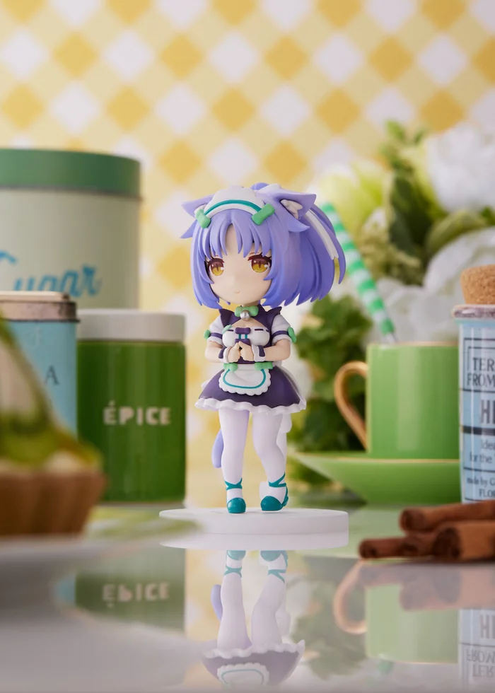 PLUM Mini Figure 100! Nekopara Cinnamon, 3 PLUM Mini Figure 100! Nekopara Cinnamon,